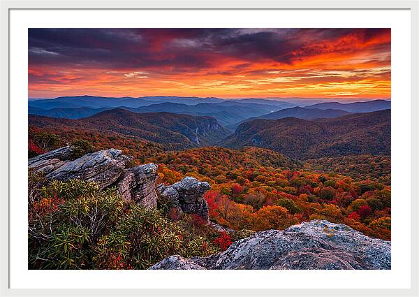 Rugged Beauty At Sunset