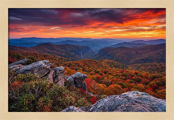 Rugged Beauty At Sunset