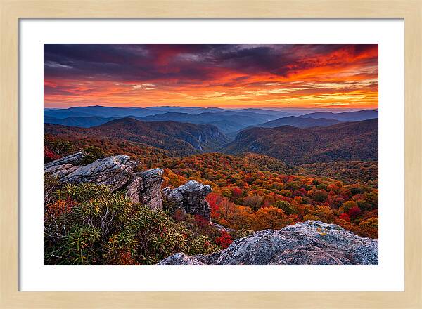 Rugged Beauty At Sunset