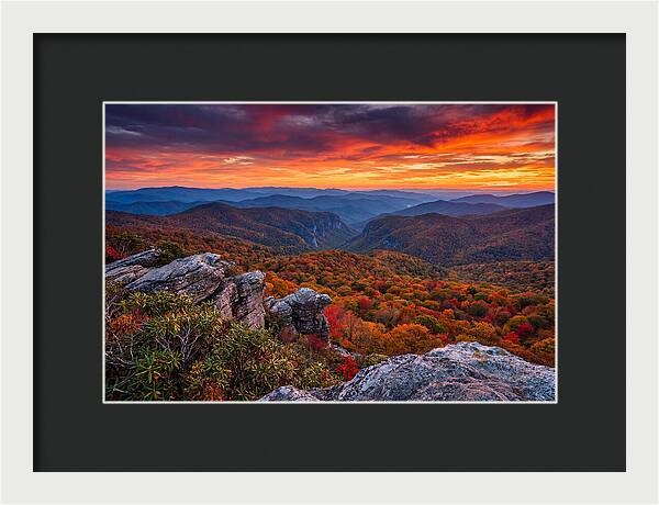 Rugged Beauty At Sunset