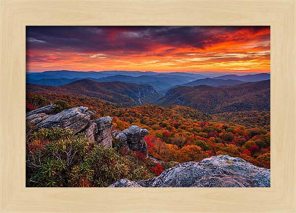 Rugged Beauty At Sunset