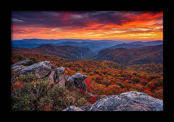 Rugged Beauty At Sunset