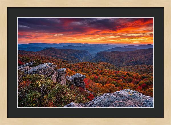 Rugged Beauty At Sunset