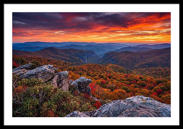Rugged Beauty At Sunset