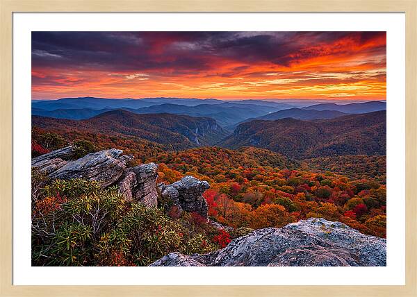 Rugged Beauty At Sunset