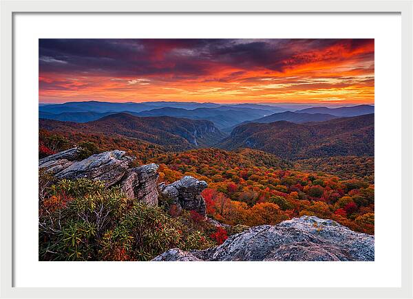 Rugged Beauty At Sunset