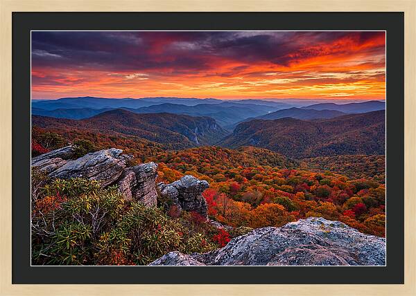 Rugged Beauty At Sunset