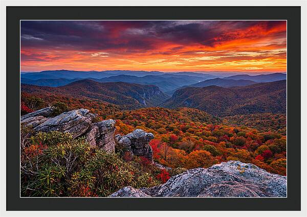 Rugged Beauty At Sunset