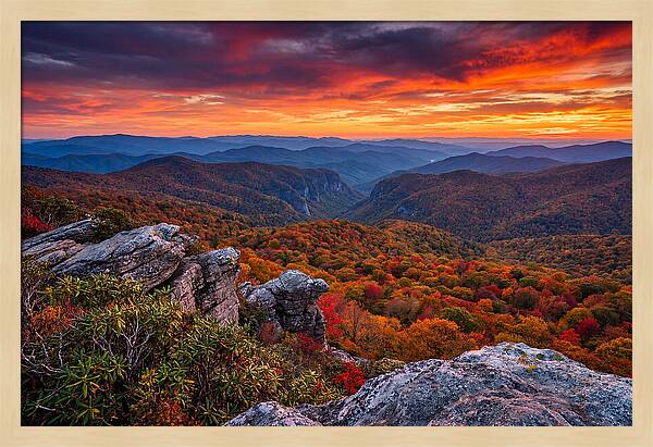 Rugged Beauty At Sunset
