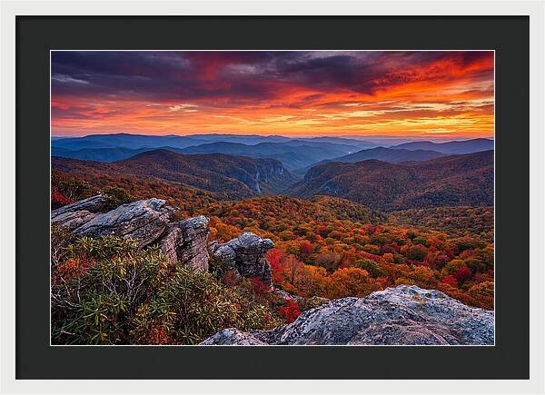 Rugged Beauty At Sunset