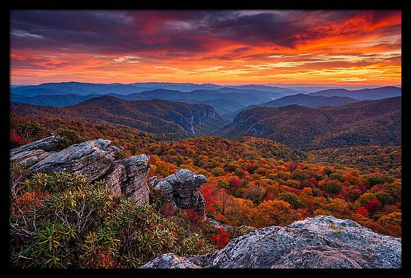 Rugged Beauty At Sunset
