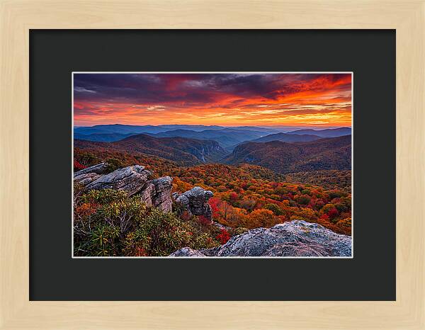 Rugged Beauty At Sunset