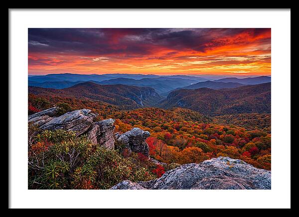 Rugged Beauty At Sunset
