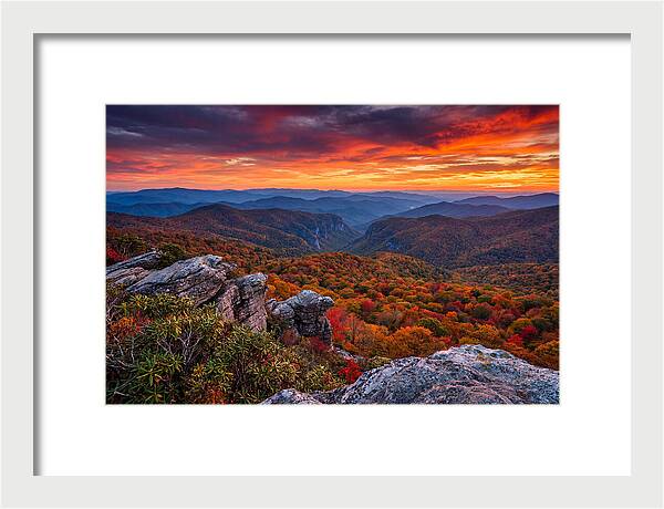 Rugged Beauty At Sunset