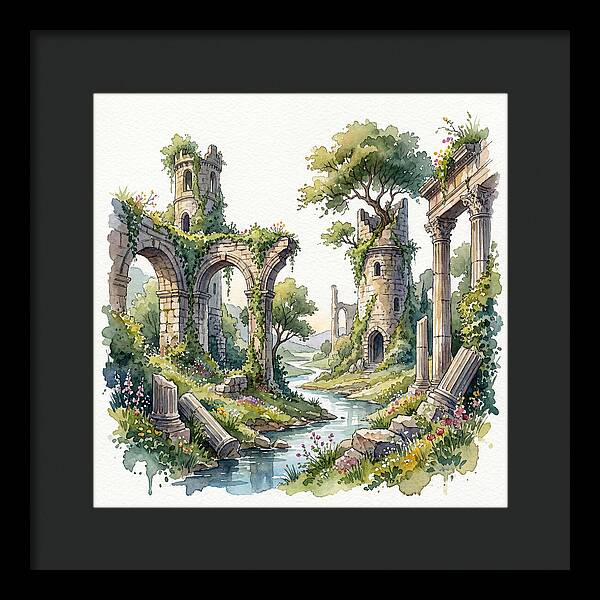 Ruins Amidst Nature