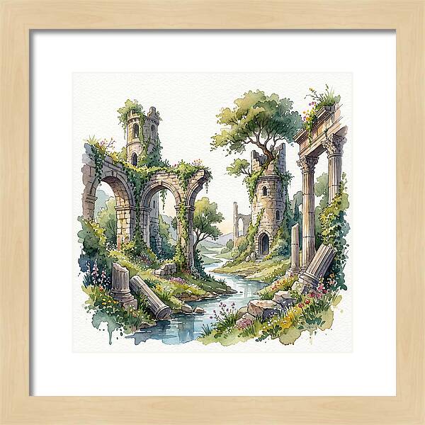 Ruins Amidst Nature
