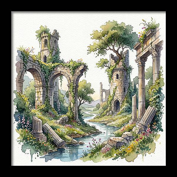 Ruins Amidst Nature