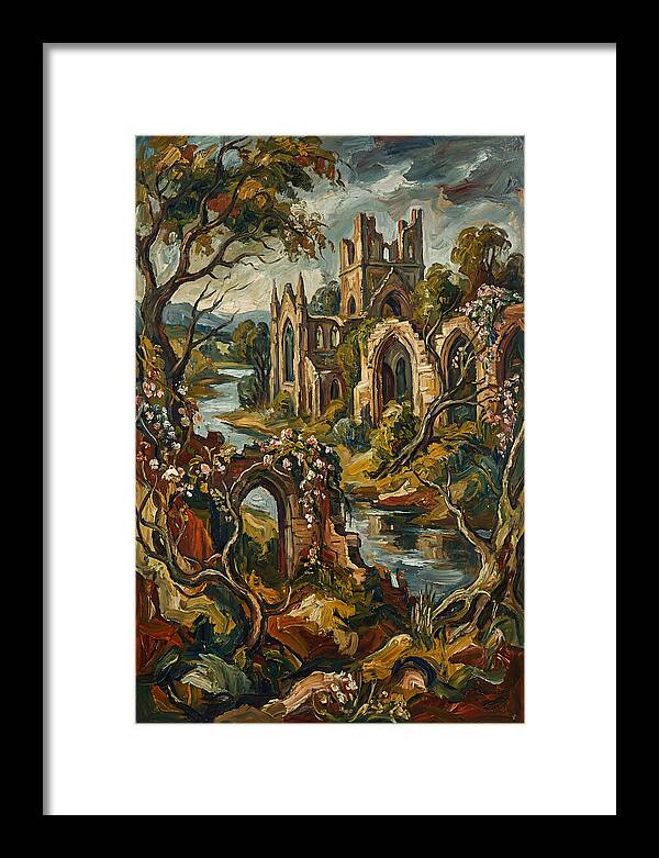 Ruins Amidst Natures Embrace