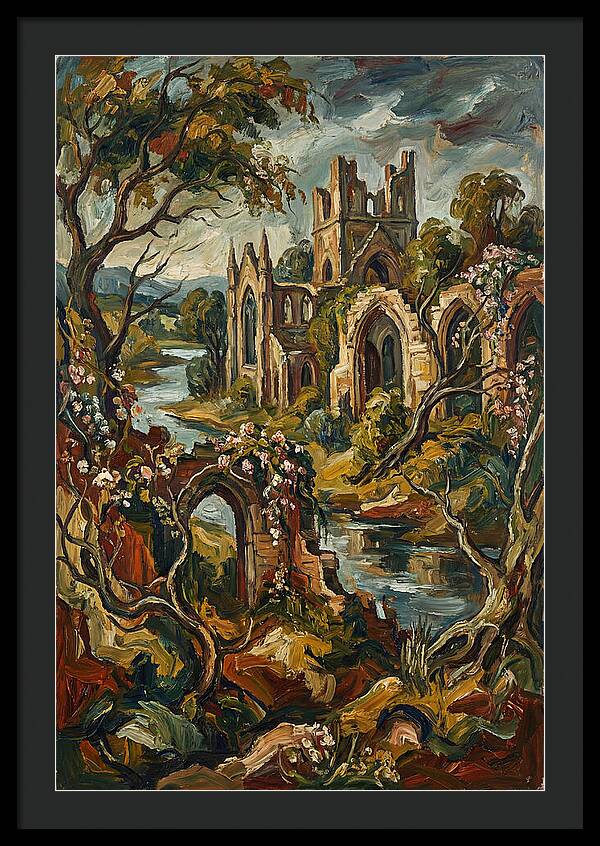 Ruins Amidst Natures Embrace