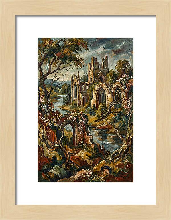 Ruins Amidst Natures Embrace
