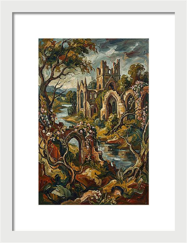 Ruins Amidst Natures Embrace