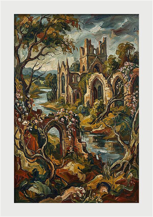 Ruins Amidst Natures Embrace