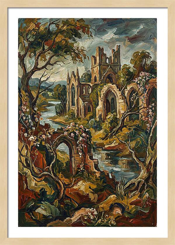 Ruins Amidst Natures Embrace