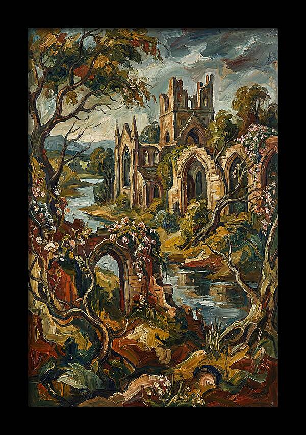 Ruins Amidst Natures Embrace