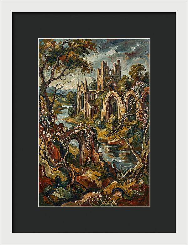 Ruins Amidst Natures Embrace