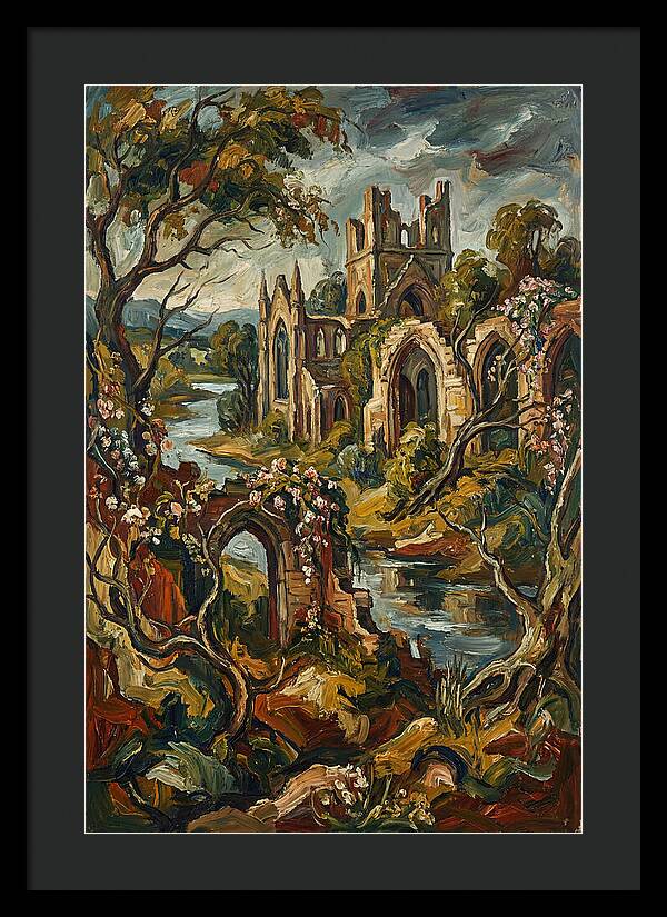 Ruins Amidst Natures Embrace
