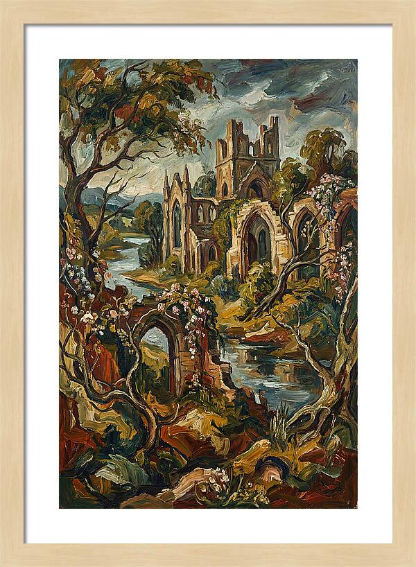 Ruins Amidst Natures Embrace