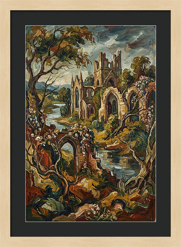 Ruins Amidst Natures Embrace