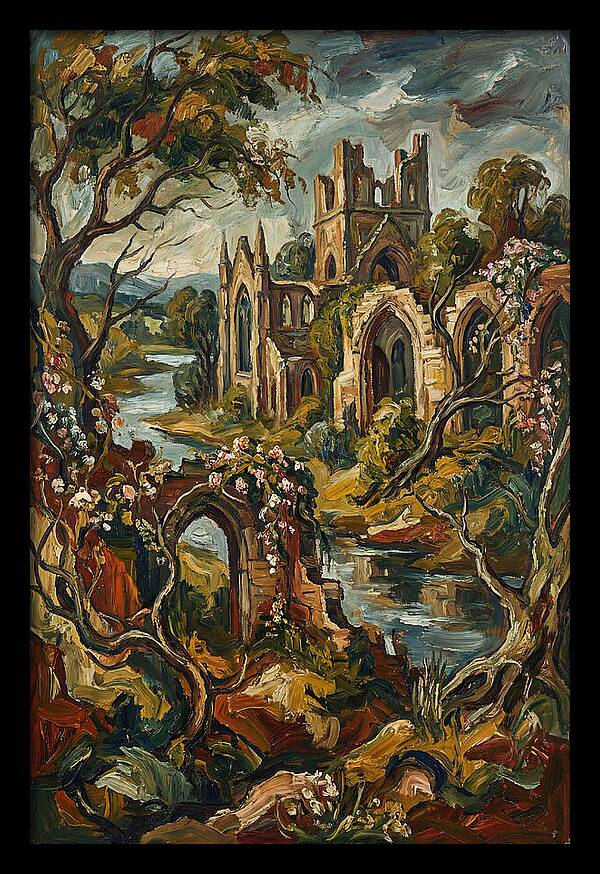 Ruins Amidst Natures Embrace