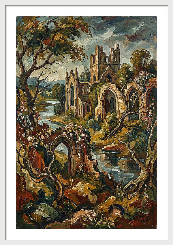 Ruins Amidst Natures Embrace