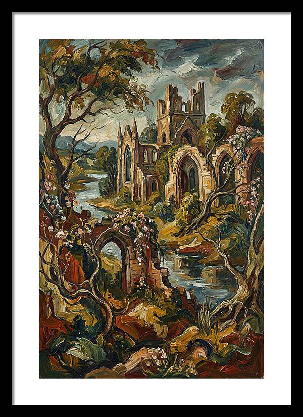 Ruins Amidst Natures Embrace