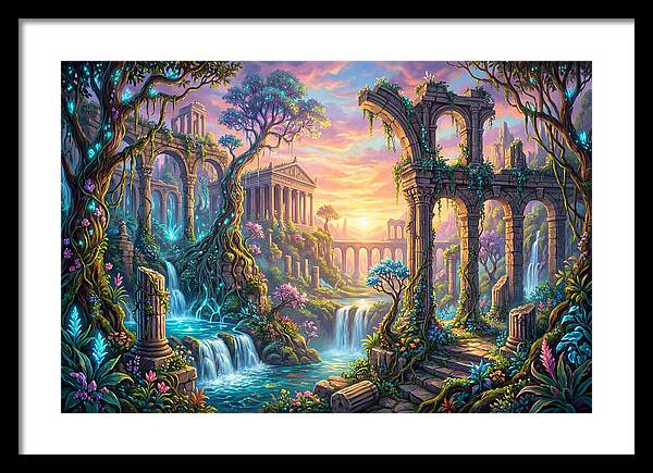 Ruins At Dusk