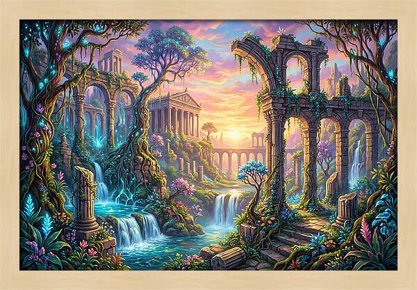 Ruins At Dusk