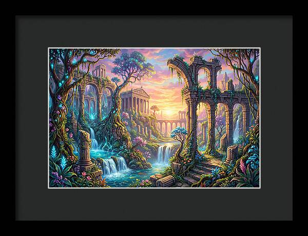 Ruins At Dusk