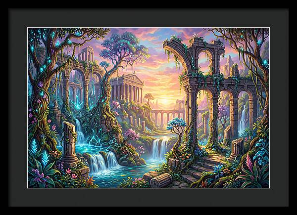 Ruins At Dusk