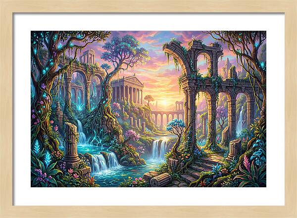Ruins At Dusk
