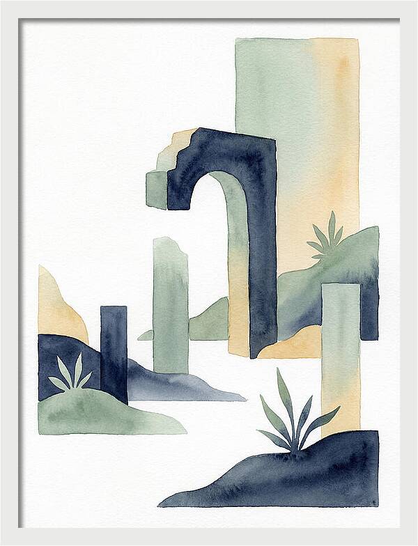 Ruins In A Minimal Landscape