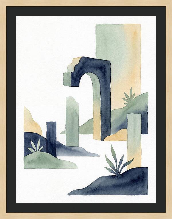 Ruins In A Minimal Landscape