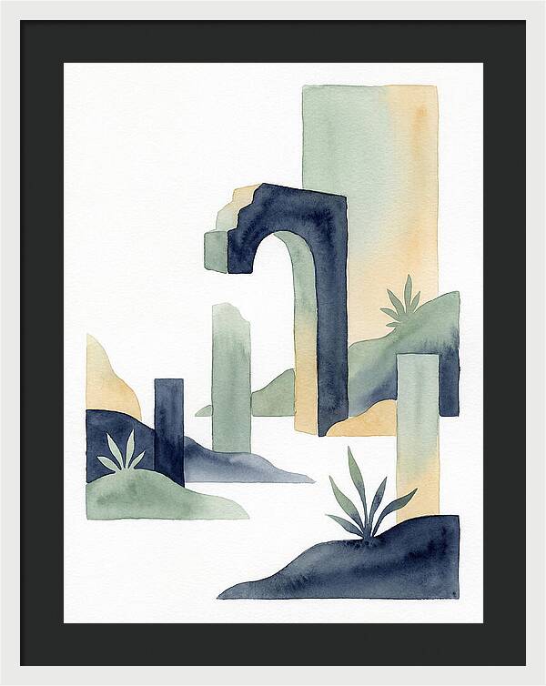 Ruins In A Minimal Landscape