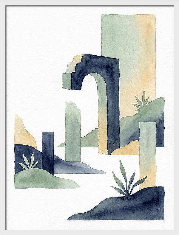 Ruins In A Minimal Landscape
