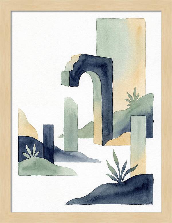 Ruins In A Minimal Landscape