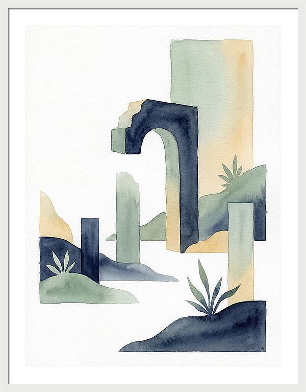 Ruins In A Minimal Landscape