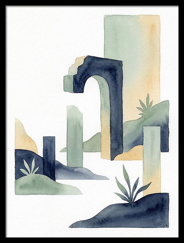 Ruins In A Minimal Landscape