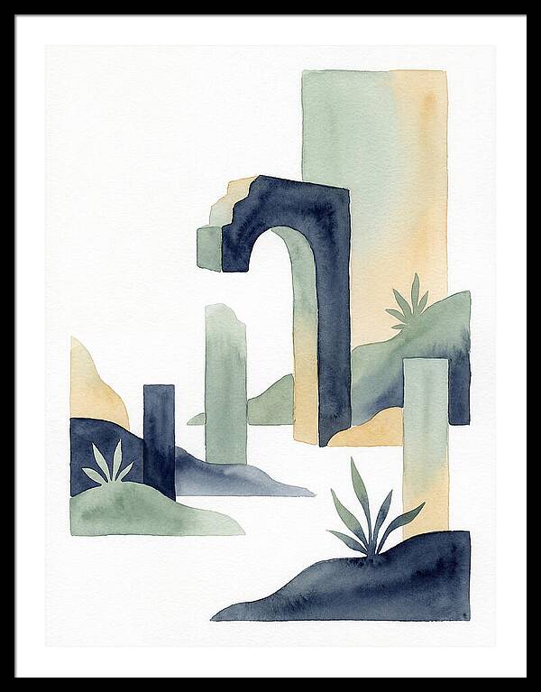Ruins In A Minimal Landscape