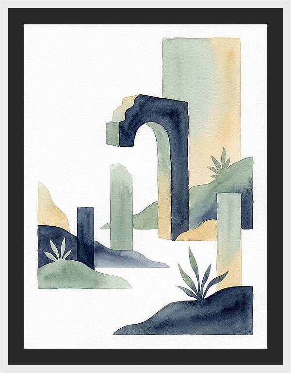 Ruins In A Minimal Landscape