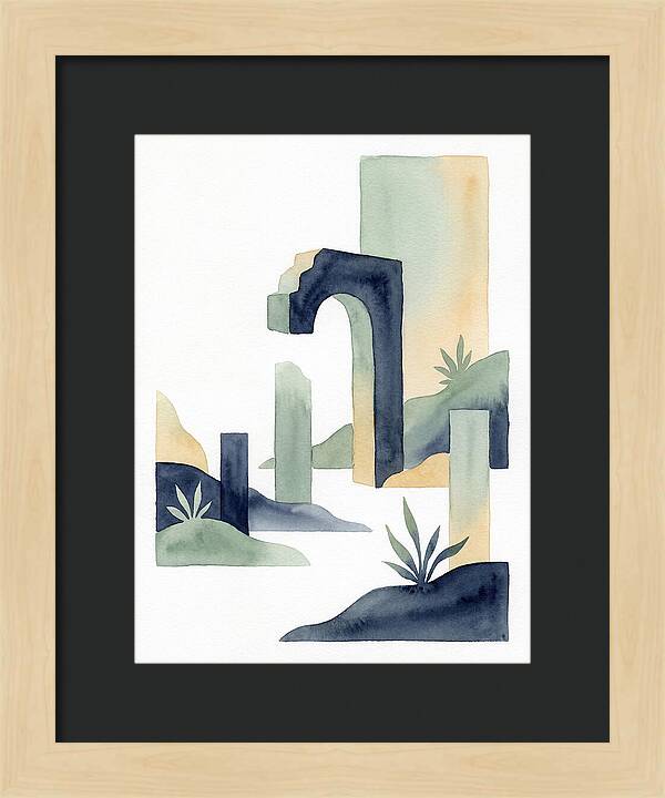 Ruins In A Minimal Landscape